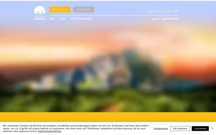 Screenshot of florianknall.at