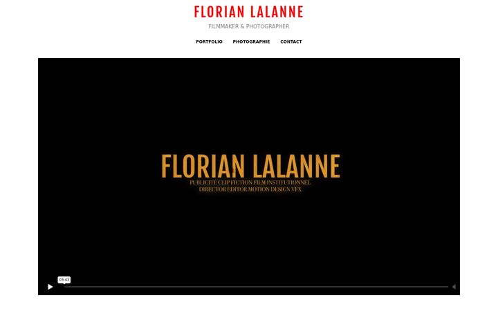 Screenshot of florianlalanne.fr