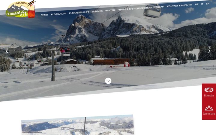 Screenshot of florianlift.it