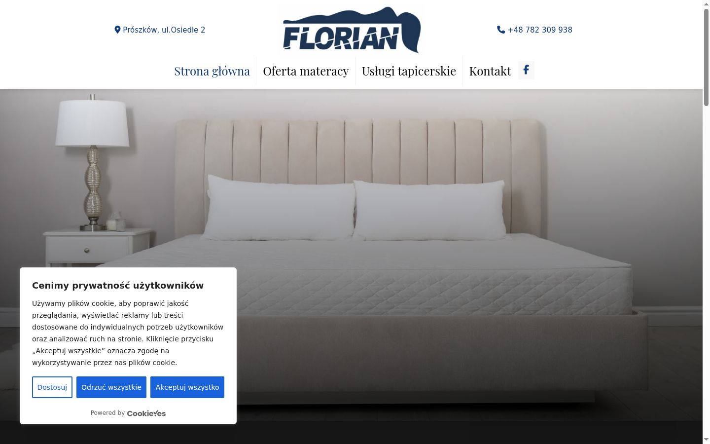 Ekrānuzņēmums ar piekrišanas baneri, kas tika rādīts pirms jebkādas mijiedarbības