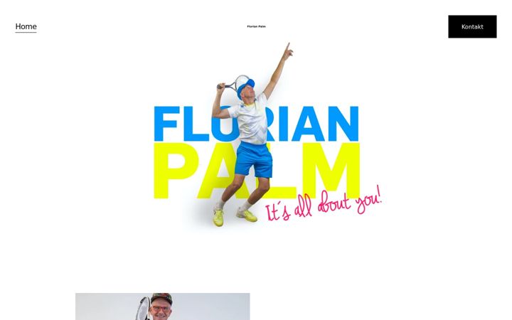 Captura de ecrã de florianpalm.de