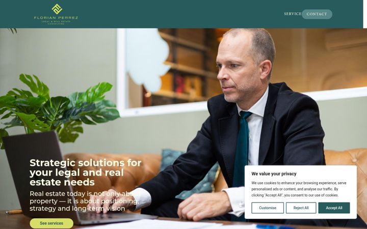 Screenshot of florianperrez.com