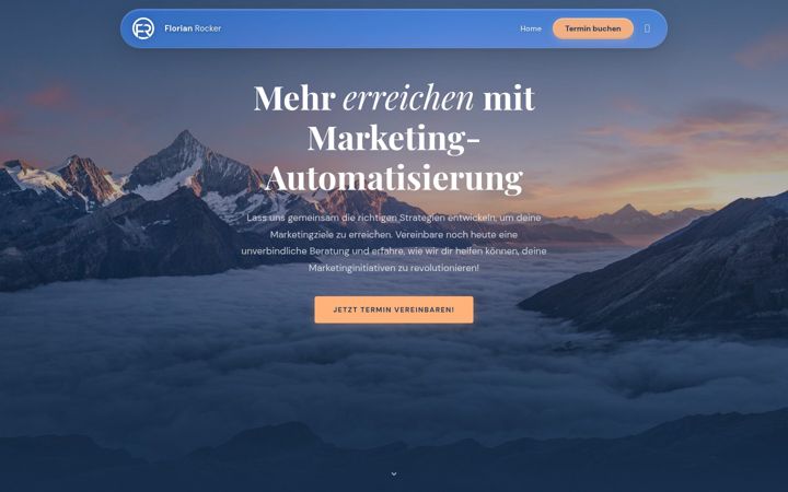 Screenshot of florianrocker.com