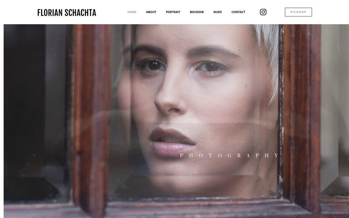 Screenshot of florianschachta.com