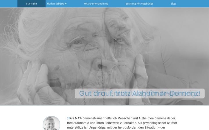 Screenshot of floriansebesta.at