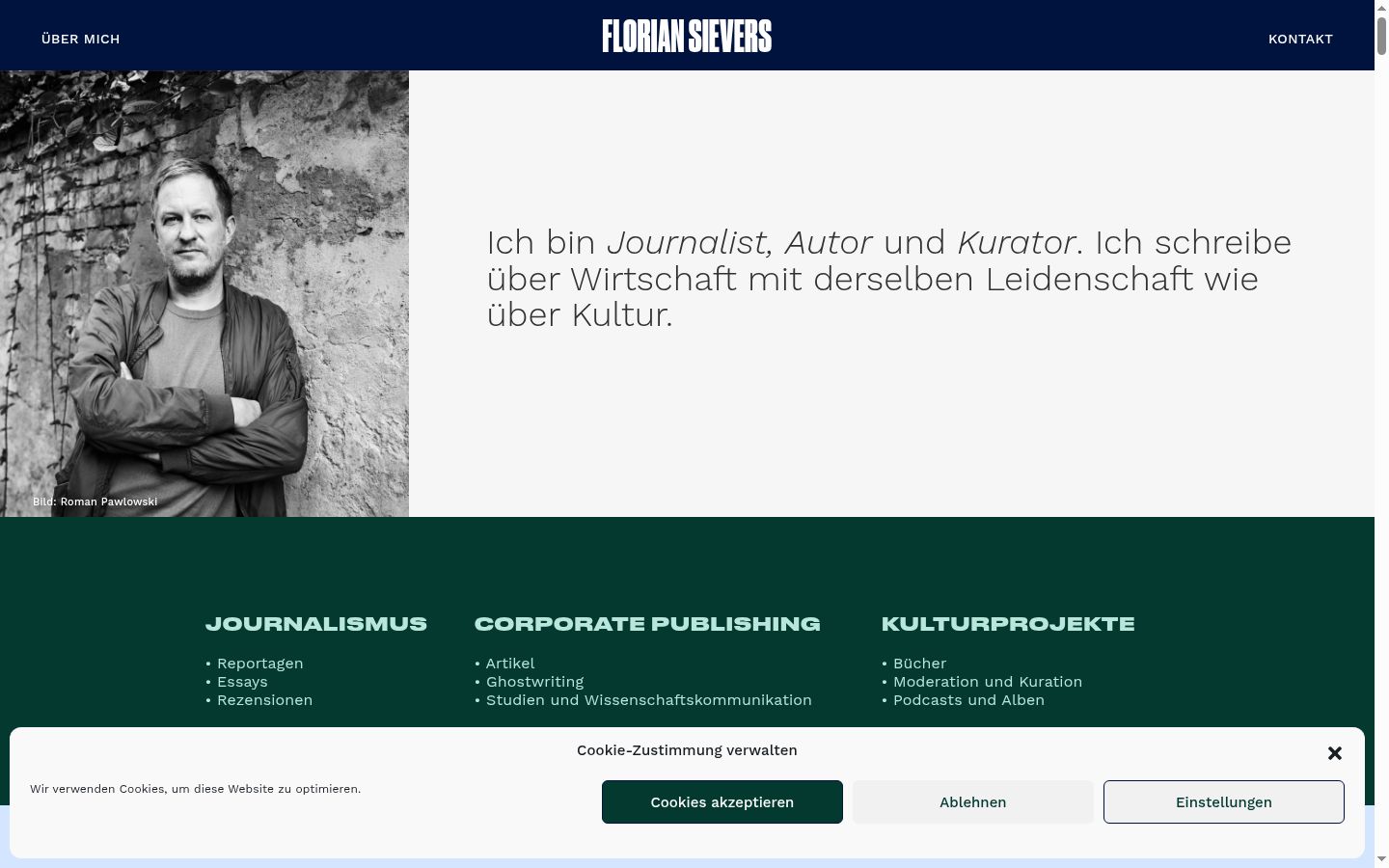 Screenshot tal-banner tal-kunsens muri qabel kwalunkwe interazzjoni