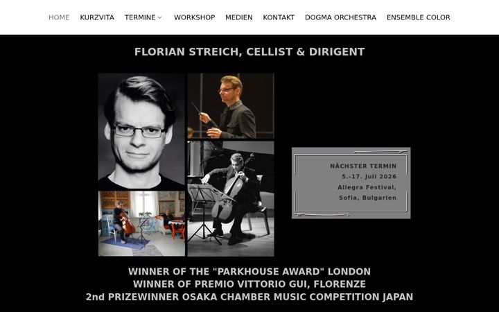 Screenshot ta' florianstreich.de