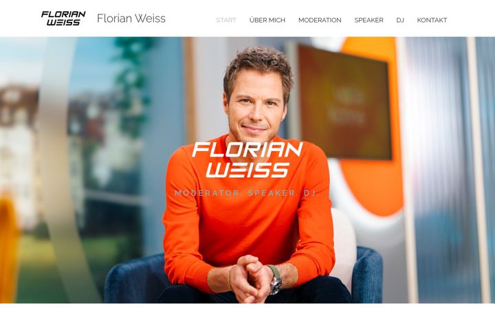 Screenshot of florianweiss.de