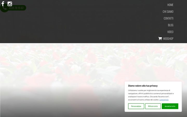 Screenshot of floricolturacattaneo.com