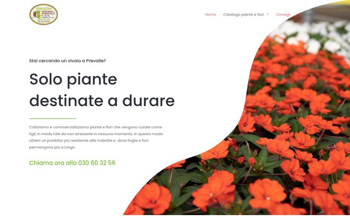 Ekrano kopija floricolturageg.it