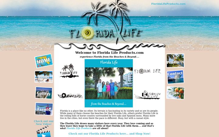 Screenshot of floridalifeproducts.com