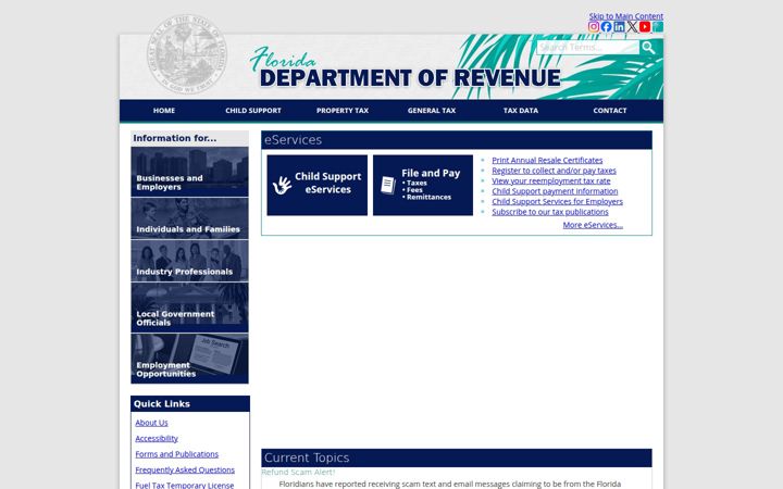 floridarevenue.com