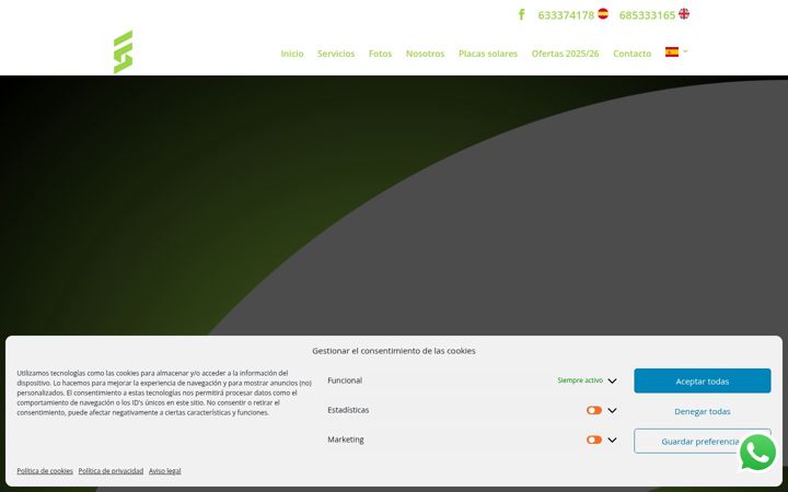 Screenshot of floridiasoluciones.es