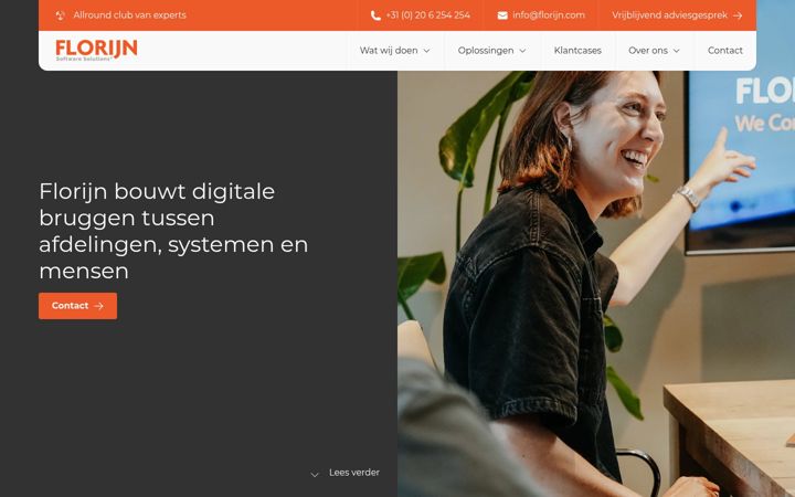 Screenshot of florijn.com