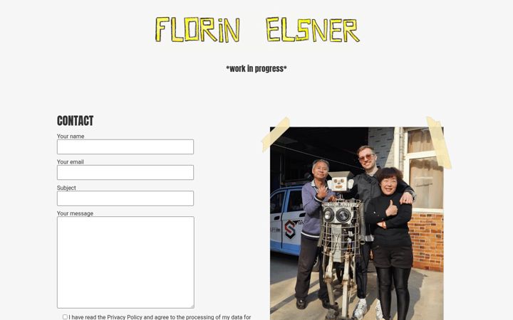 Screenshot of florinelsner.com