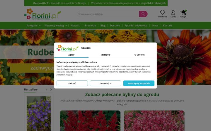 Screenshot of florini.pl