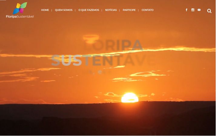Screenshot of floripasustentavel.com.br