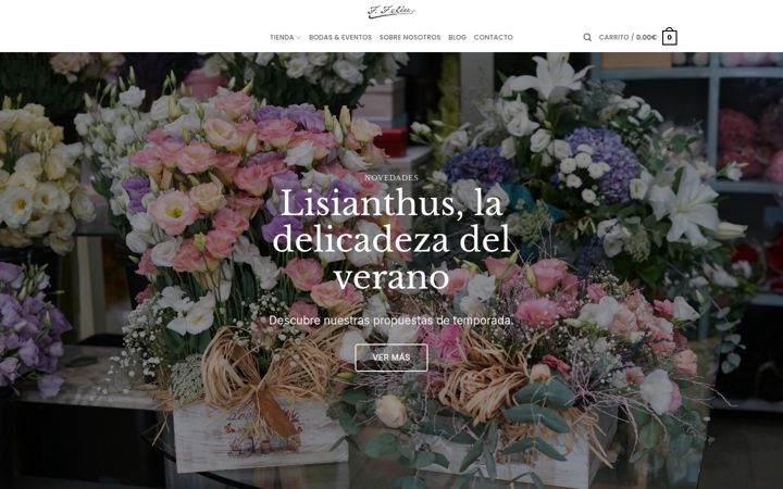 Screenshot of floristeriafeliu.com