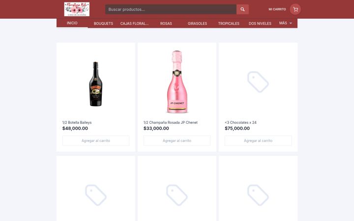 Screenshot of floristeriakela.com