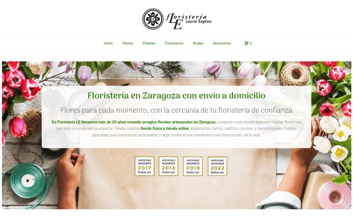 Screenshot of floristeriale.com