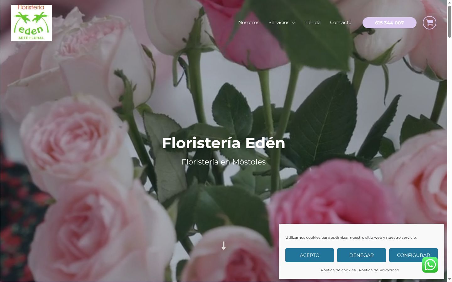 Screenshot des Einwilligungsbanners vor jeglicher Interaktion