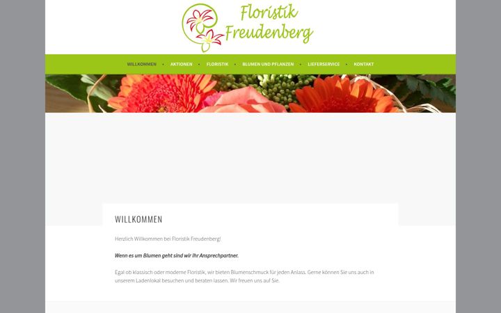 Snímek obrazovky floristik-freudenberg.de