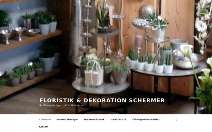 Screenshot of floristik-schermer.de