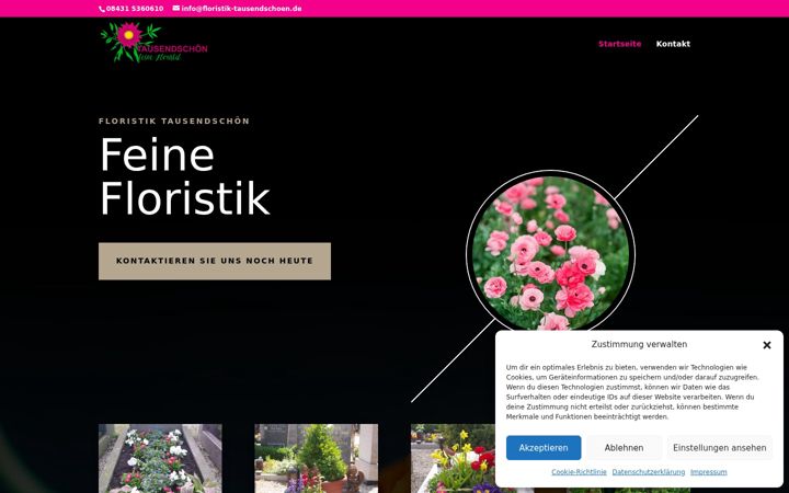 Screenshot of floristik-tausendschoen.de