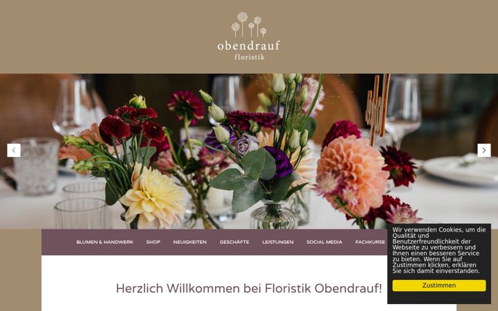 Screenshot of floristikobendrauf.at
