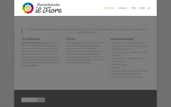 Screenshot of floristikstube-ilfiore.de