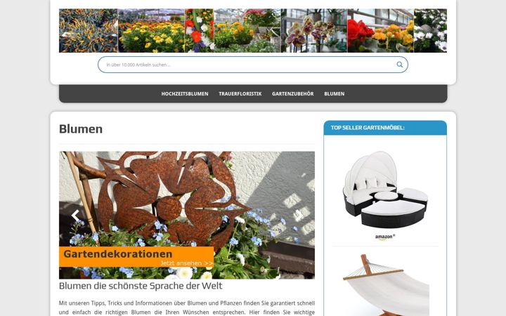 Screenshot of floristikvergleich.de