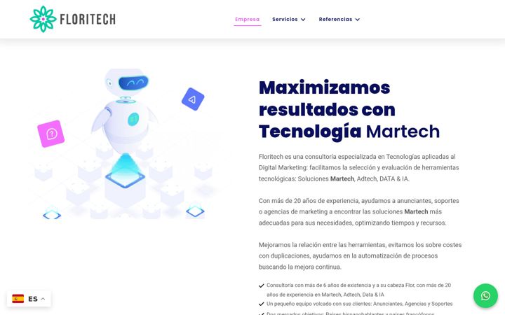 Képernyőkép: floritechdigital.com