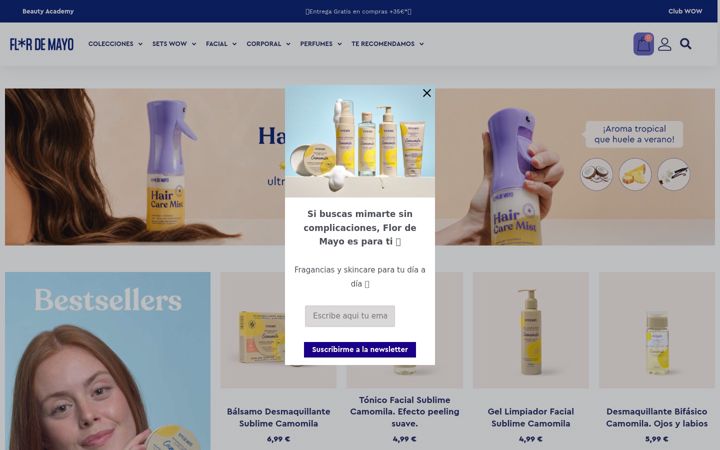Screenshot of flormayo.com