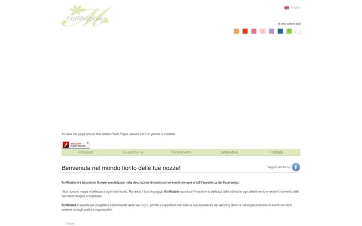 Screenshot of flormidable.it