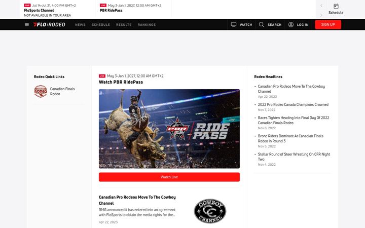 Screenshot of florodeo.com