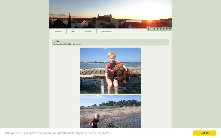 Screenshot of flors.dk
