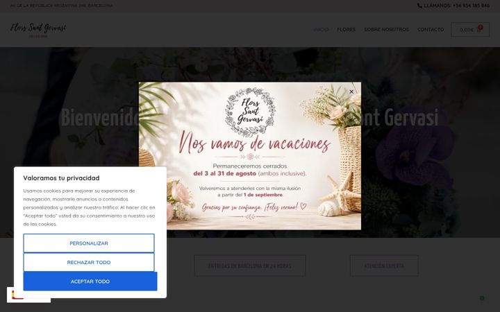 Screenshot of florssantgervasi.com
