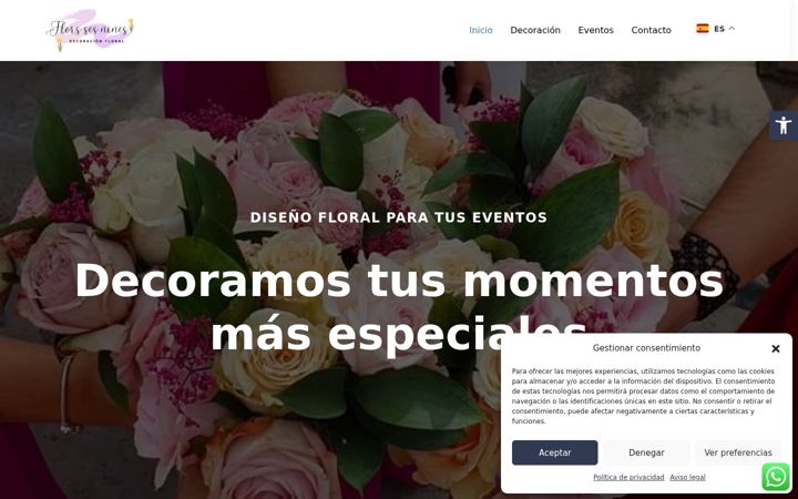 Screenshot of florssesnines.com