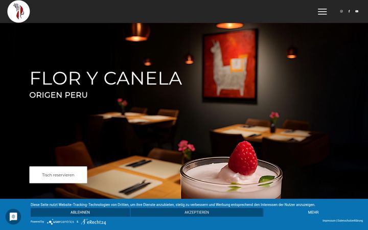 Screenshot of florycanela.de