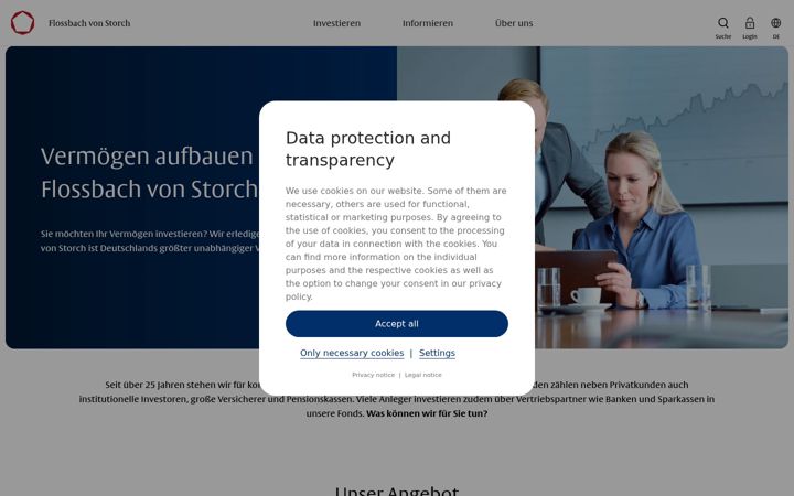 Screenshot of flossbachvonstorch.at
