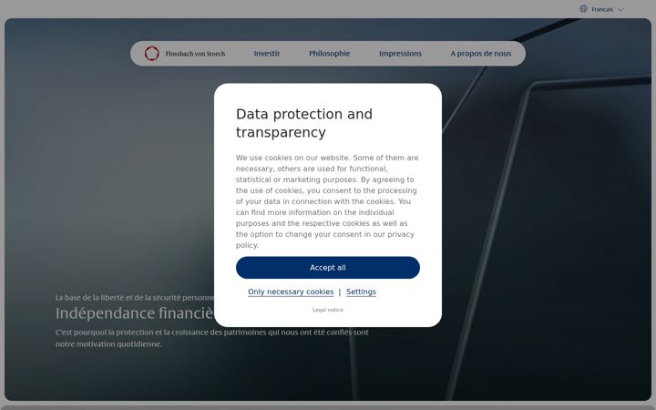 Screenshot of flossbachvonstorch.be