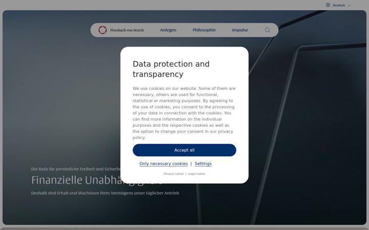 Screenshot of flossbachvonstorch.ch
