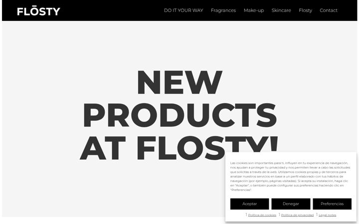 Screenshot of flosty.com