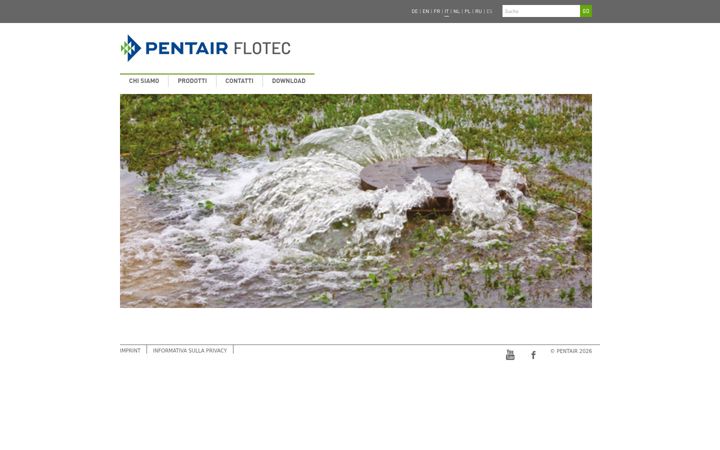 Captură de ecran a flotec.it
