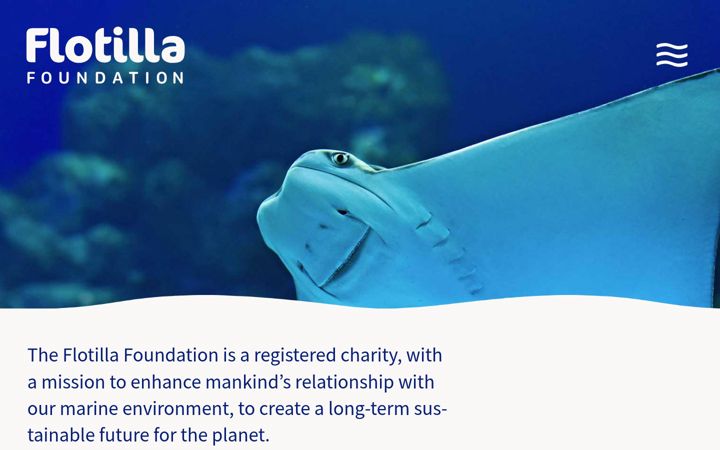 Screenshot of flotillafoundation.org