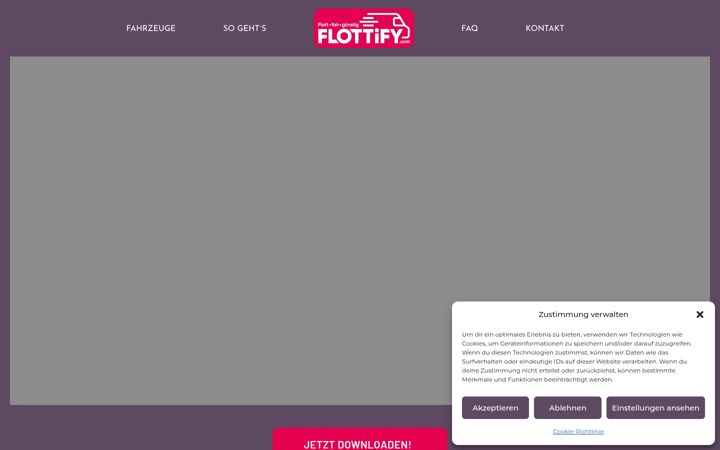 Screenshot of flottify.com