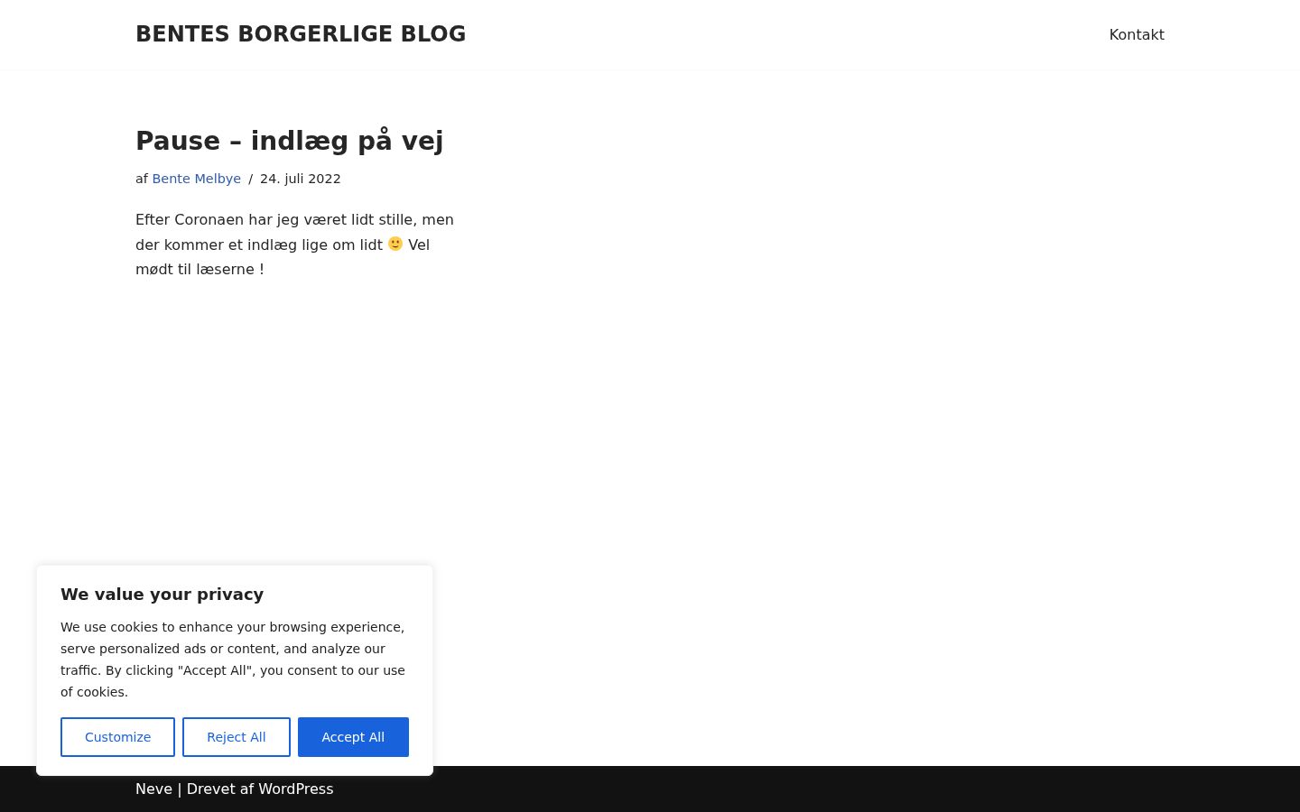 Snímek obrazovky baneru souhlasu zobrazeného před jakoukoli interakcí