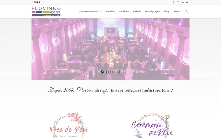 Screenshot of flovinno.com