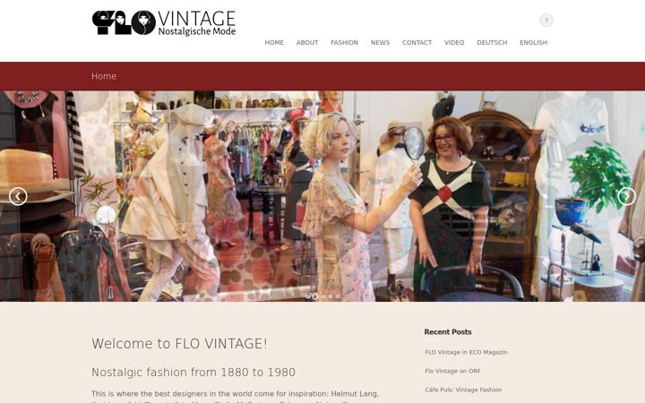 Screenshot of flovintage.com