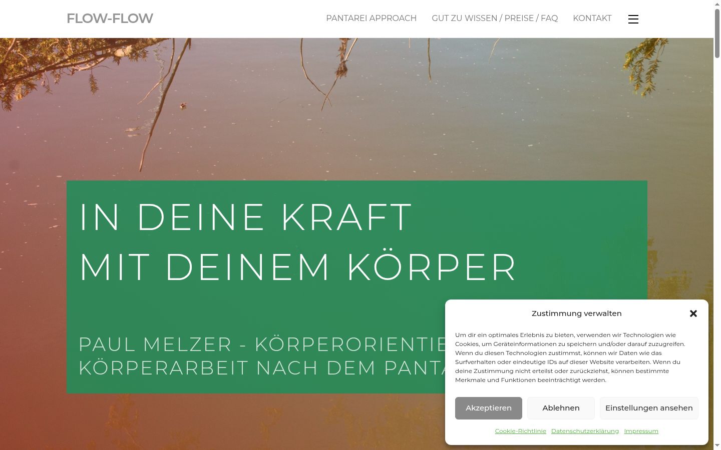 Screenshot tal-banner tal-kunsens muri qabel kwalunkwe interazzjoni